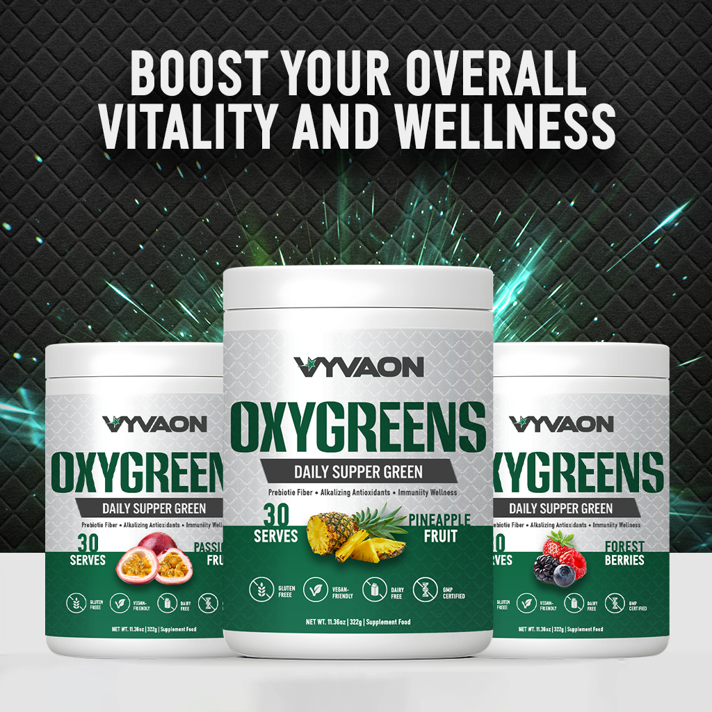 Vyvaon ® OxyGreens - Daily Super Greens Powder